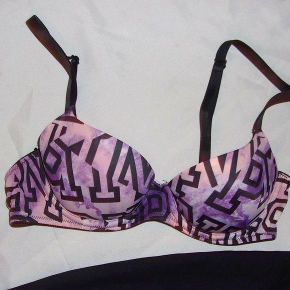 PINK Victoria's Secret Other - PINK Victorias secret 32A  Bra womens underwear 32 A  pink black wear everywhere